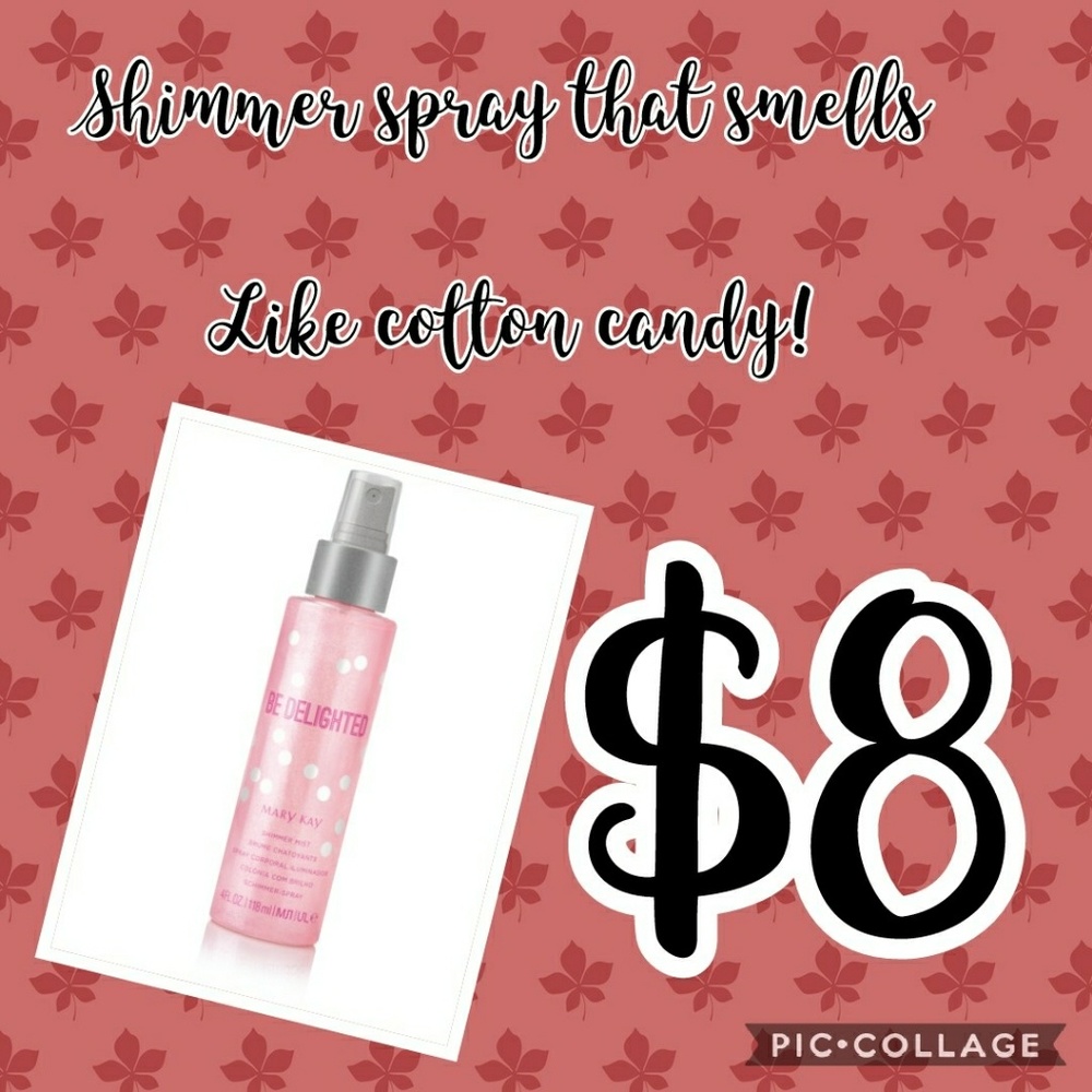 Shimmer spray